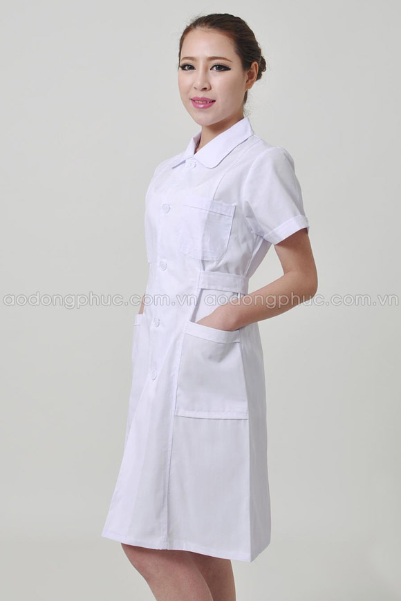 Đồng phục y tá  điều dưỡng mẫu 06  Đồng phục Khánh Linh